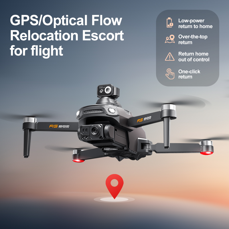 RG800 MAX GPS Drone Profession - Drone Kit With Camera recension och pris