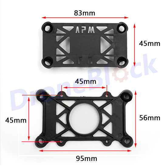2PCS RC Anti-vibration Plate V - Drone Kit Hexacopter recension och pris