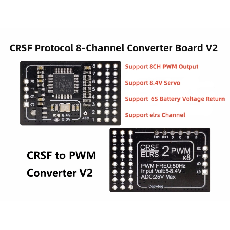 TBS Crossfire ELRS to PWM Conv - Tbs Fpv Crossfire recension och pris