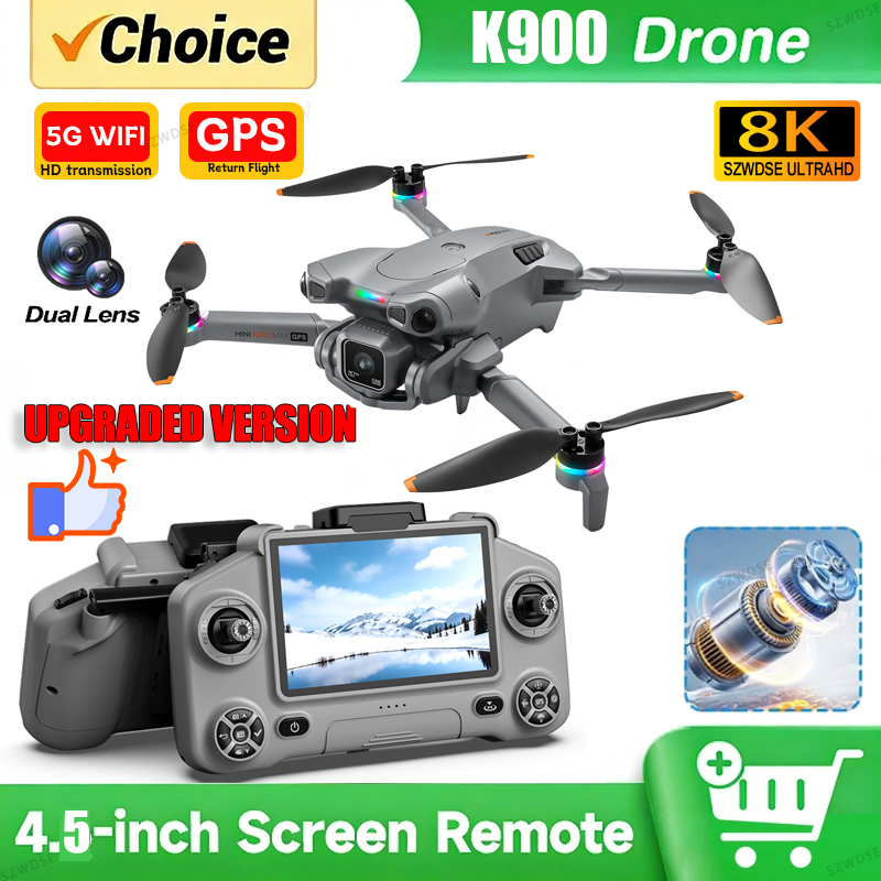 New K900 MAX GPS Drone with 4K - Drone Kit With Camera recension och pris