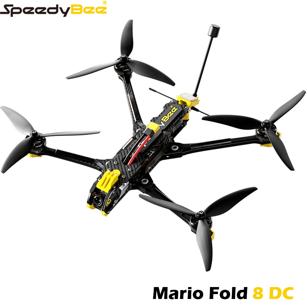 SpeedyBee Mario Fold 8 DC O3 K - Drone Kit Beginner recension och pris