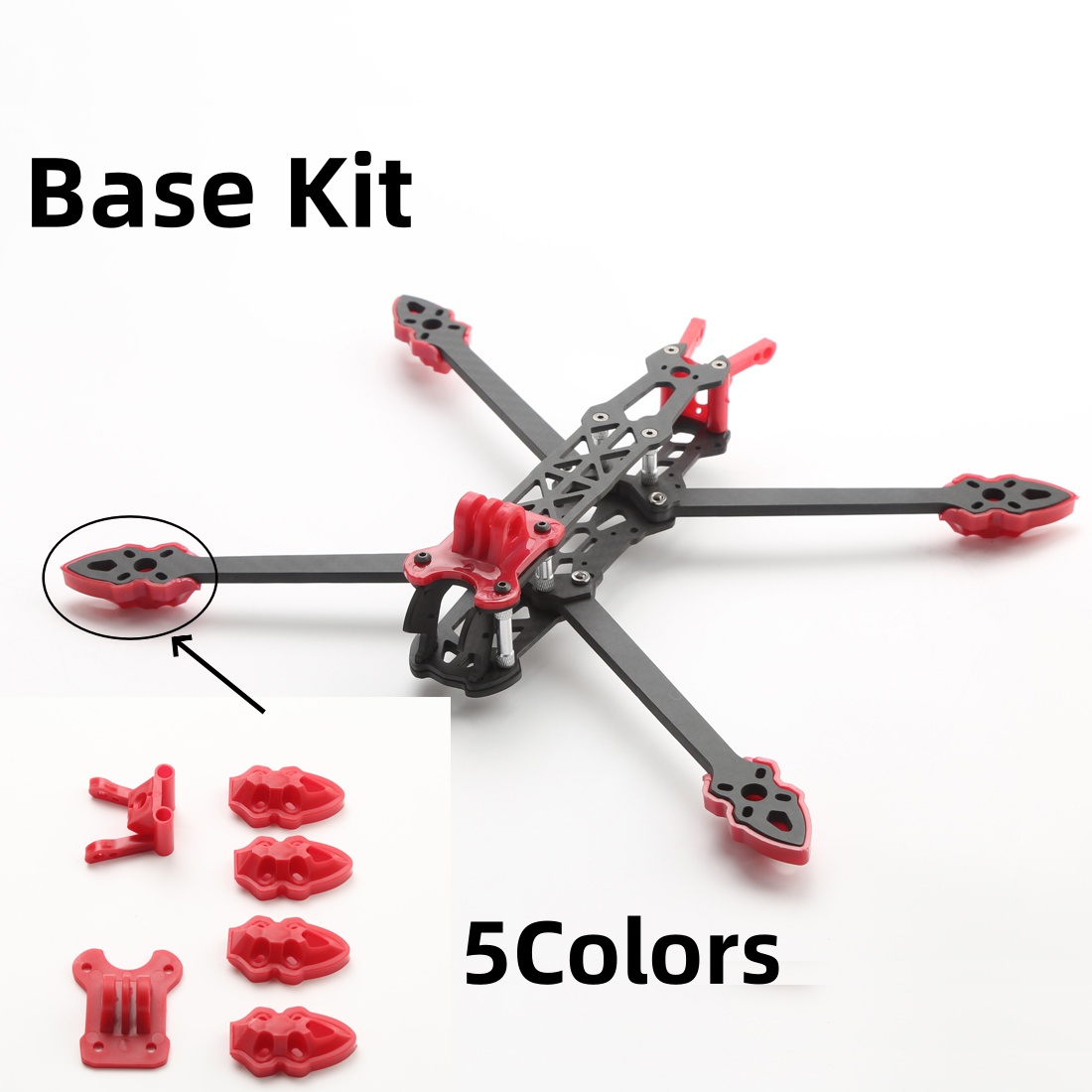 Mark4 5inch / 7inch FPV Frame  - Drone Kit Octocopter recension och pris