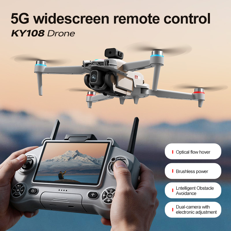 2026 New KY108 Drone With 8K C - Drone Kit With Camera recension och pris